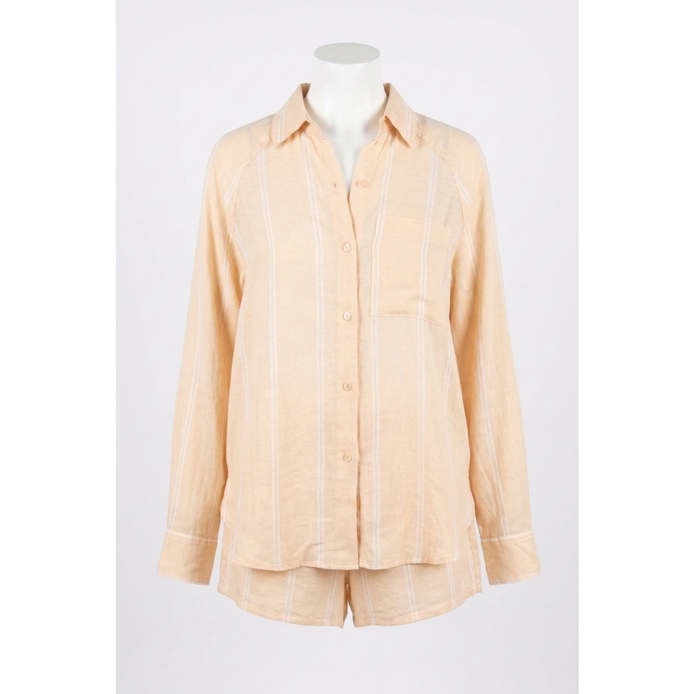 NEW Z SUPPLY perfect linen top in custard